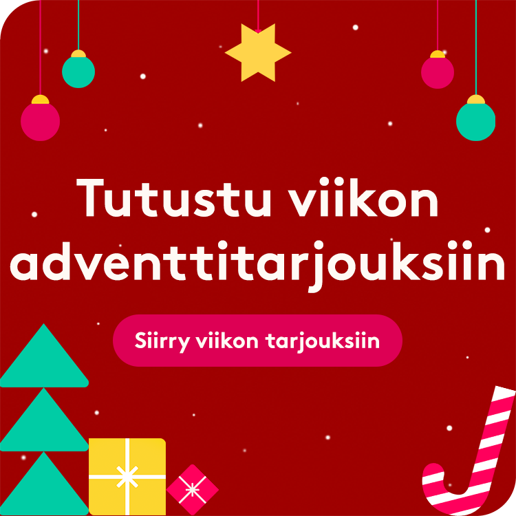 Adventtikampanjat joulun älykkäimpiin lahjoihin